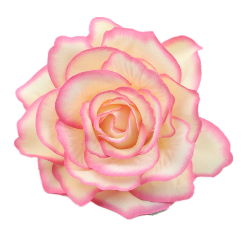 European and American Bride Flower Vacation Accessories Dance Party Hair Accessories Dance Side Clip Headdress Red Rose Flower Hairpin