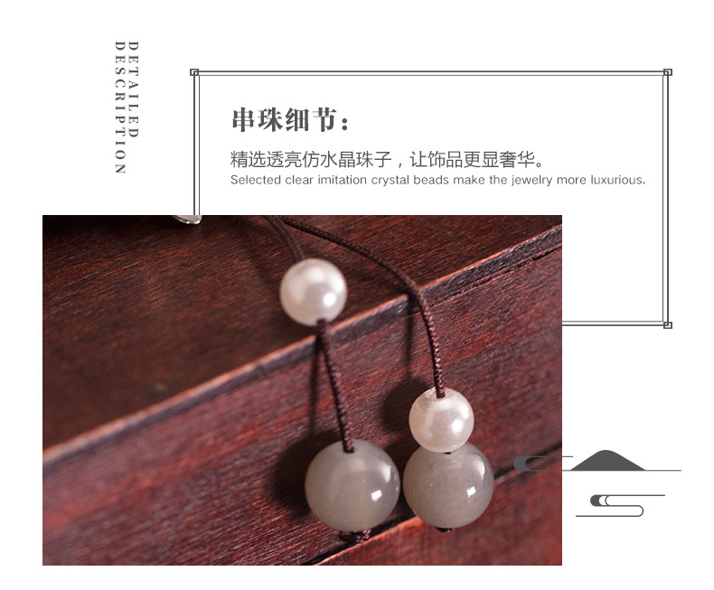 Antique Hairpin Female Classical White Flower Freshwater Pearl Hair Clasp Updo Hair Accessories Headdress Hairpin