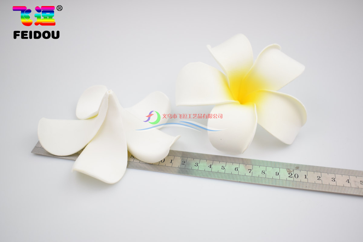 45791130cm Plumeria Rubra Headdress Simulation Eva Hawaiian Headdress Flower Swimsuit Travel Seaside PE Flower
