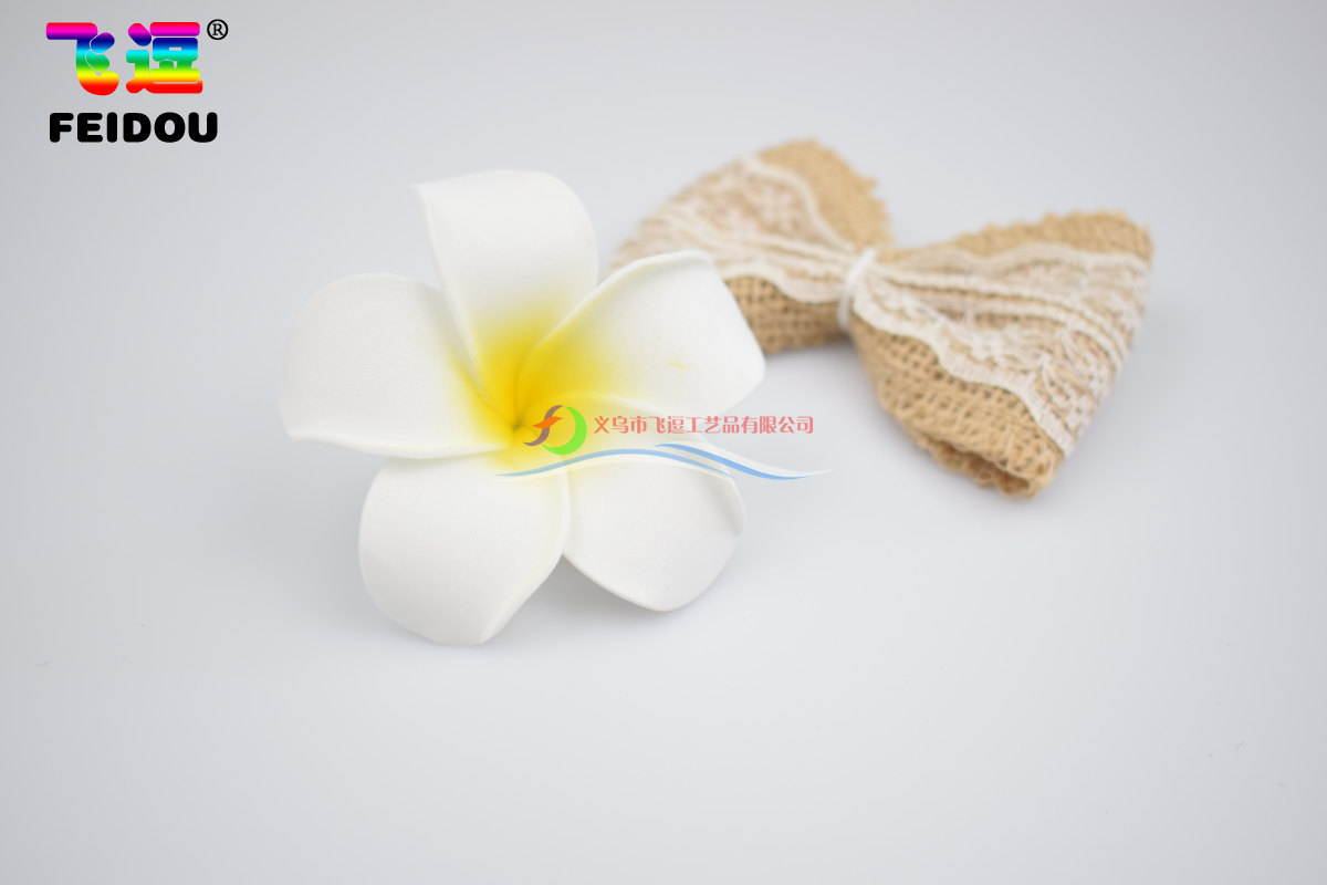 45791130cm Plumeria Rubra Headdress Simulation Eva Hawaiian Headdress Flower Swimsuit Travel Seaside PE Flower