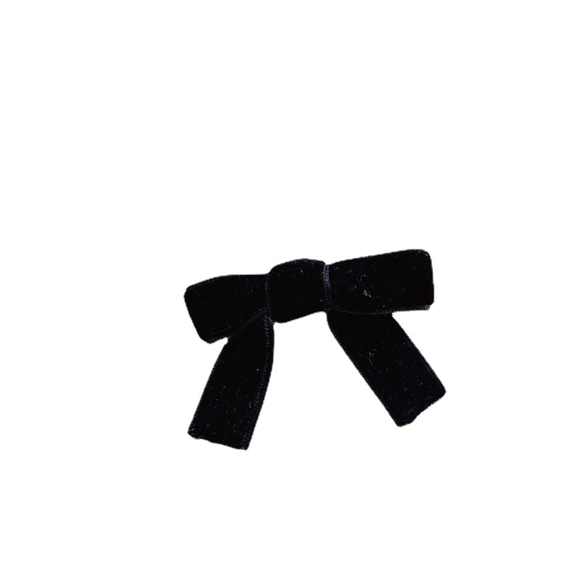Korean-Style Light Luxury Black and White Flower Pearl Broken Hair Fringe Hairpin Girl Sweet Graceful Lovely BB Clip Hair Accessories Headdress