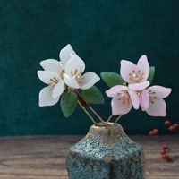 Wearing Flower New Original Design Hairpin Buyao Tassel Hair Clasp Han Chinese Clothing Accessories Archaistic Headdress