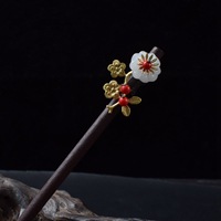 Wearing Flower New Original Design Hairpin Buyao Tassel Hair Clasp Han Chinese Clothing Accessories Archaistic Headdress