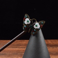 Wearing Flower New Original Design Hairpin Buyao Tassel Hair Clasp Han Chinese Clothing Accessories Archaistic Headdress