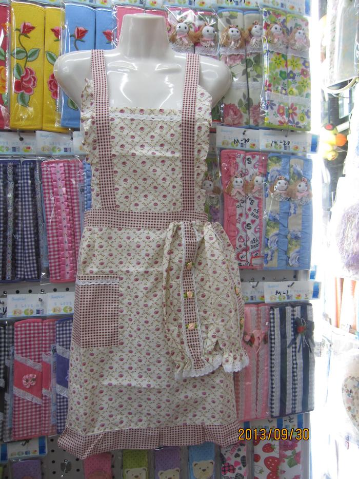 Produced from cotton antifouling Princess Korean double layer waterproof apron sleeve set Produced from cotton antifouling Princess Korean double layer waterproof apron sleeve set