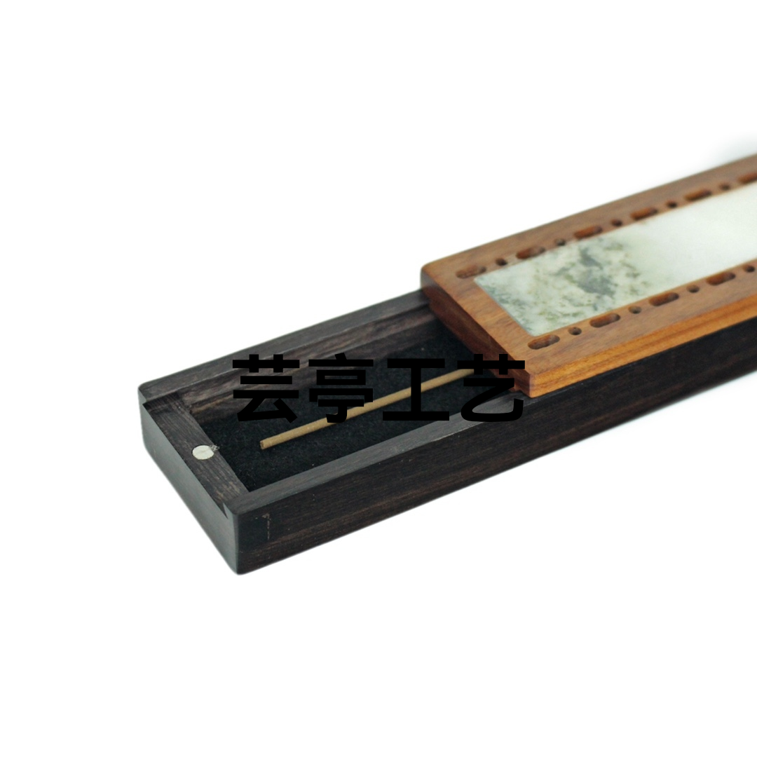-- [5.0 Marble Top Ebony Incense Box] New Product
Material: Purple Sandalwood African Rosewood Marble