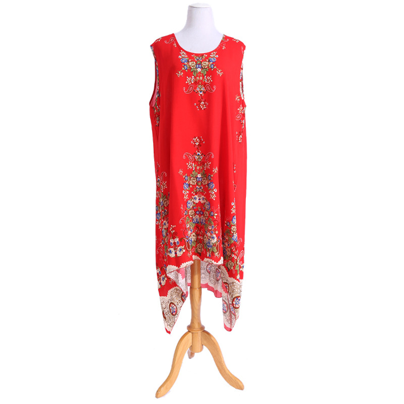 Amazon Temperament Long Dress Ethnic Style Robe Customized African Mother Loose plus-Sized Size Robe Wholesale