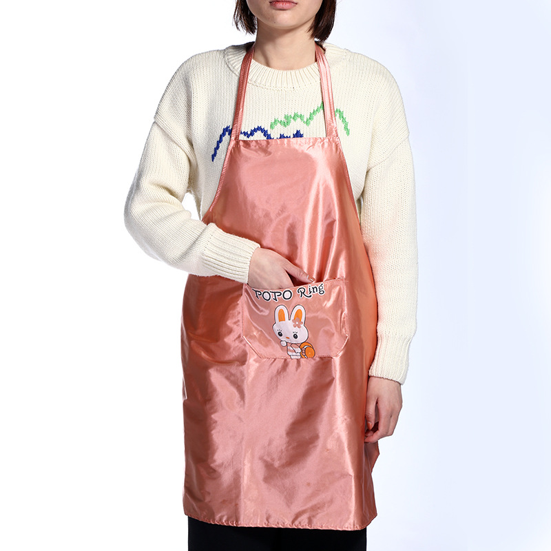 Special price new popular small rabbit waterproof and anti - pollution anti  apron manufacturers direct sales.