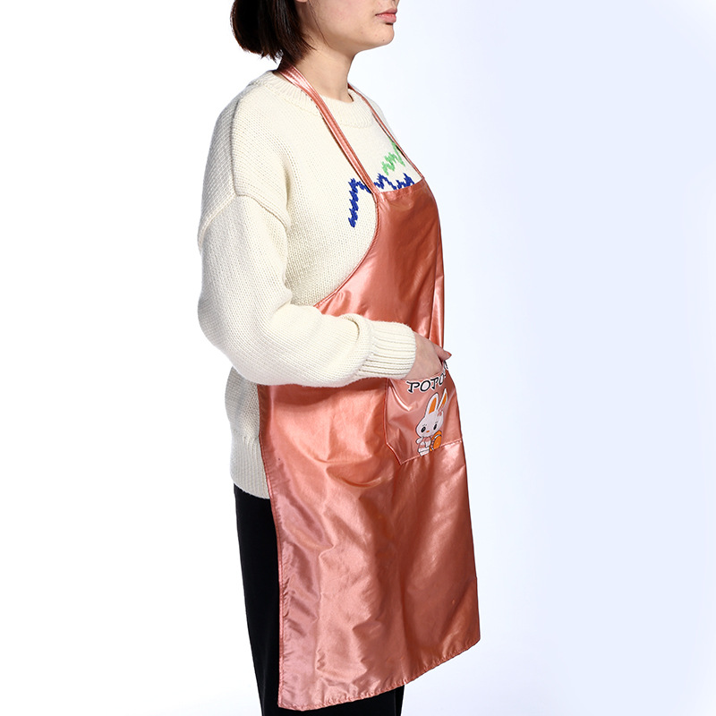Special price new popular small rabbit waterproof and anti - pollution anti  apron manufacturers direct sales.