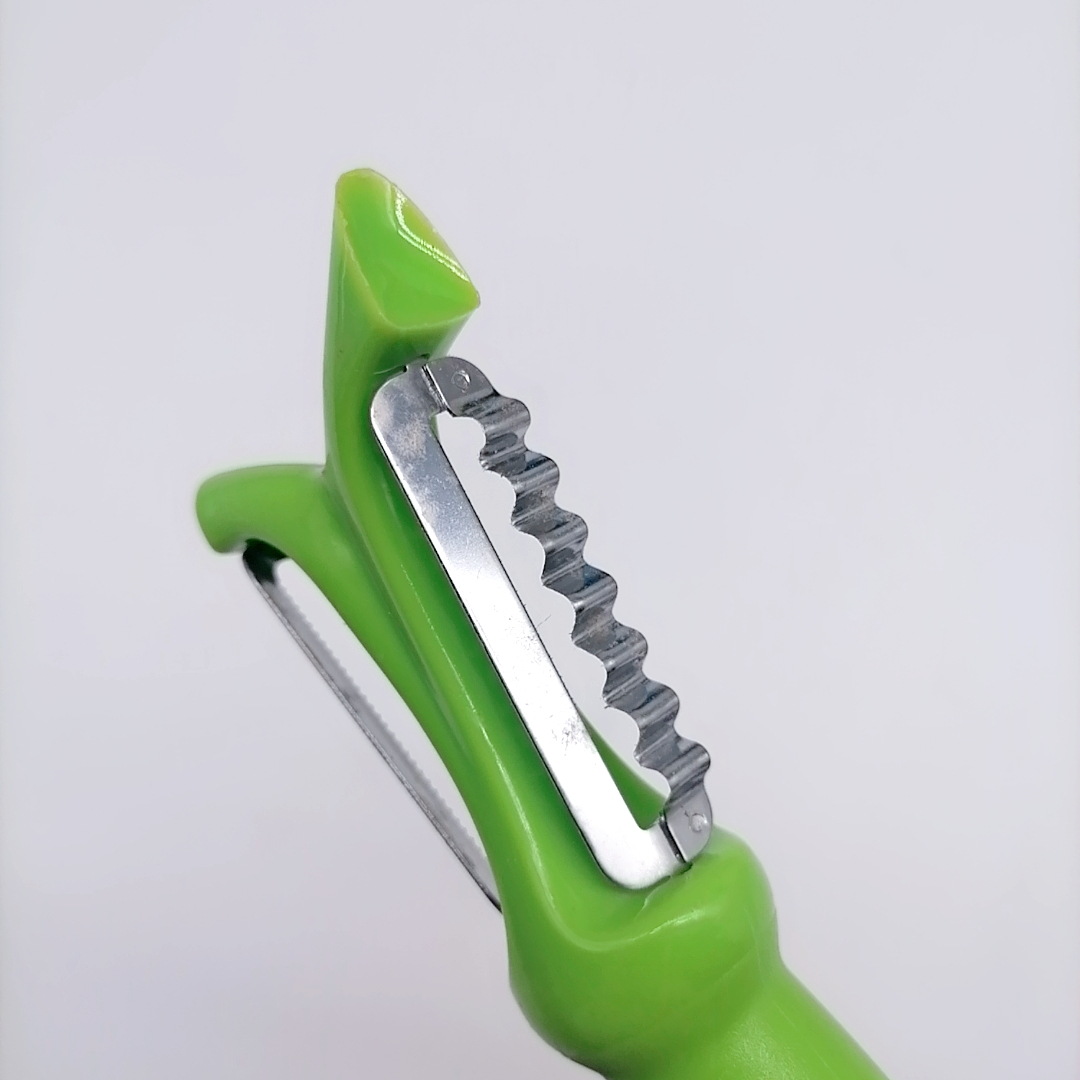 Creative Stainless Steel Multifunctional Paring Knife Candy Color Paring Knife Device Shredding Machine Potato Vegetable and Fruit Peeler