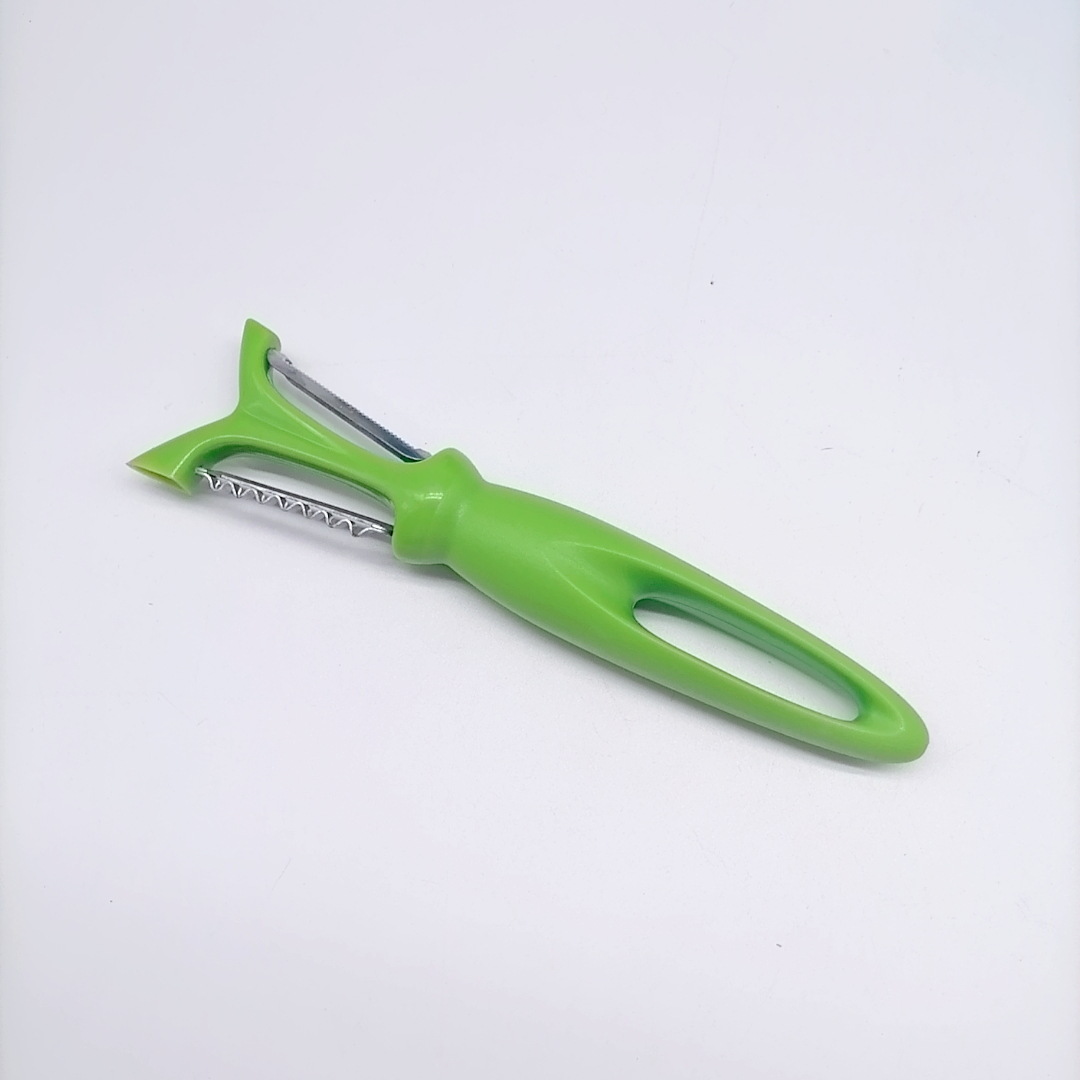 Creative Stainless Steel Multifunctional Paring Knife Candy Color Paring Knife Device Shredding Machine Potato Vegetable and Fruit Peeler