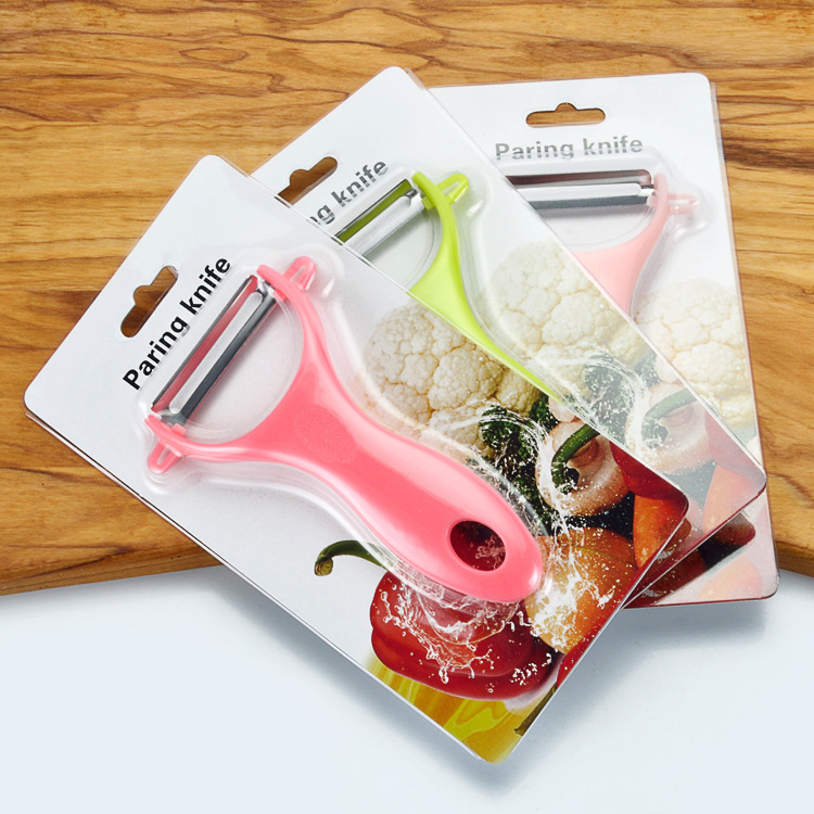Stainless Steel Paring Knife Slicer Mandoline Multifunctional Peeler Peeler Tools for Cutting Fruit Fruit Planer Peeler Plane