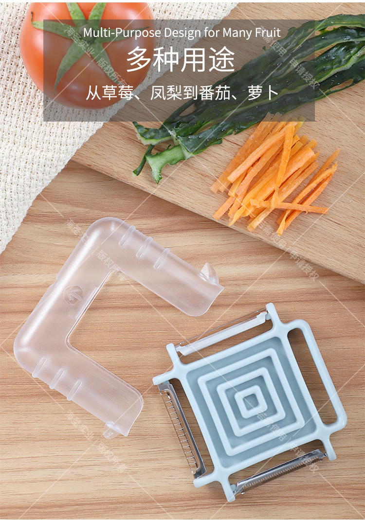 Direct Selling Rotary Multifunctional Stainless Steel Paring Knife Creative Peeler Multi-Functional Three-in-One Peeler Grater Direct Selling Rotary Multifunctional Stainless Steel Paring Knife Creative Peeler Multi-Functional Three-in-One Peeler Grater