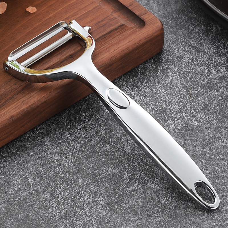 Zinc Alloy Peeler Potato Peeling Apple Paring Knife Fruit Household Beam Knife Kitchen Tools Customizable Logo