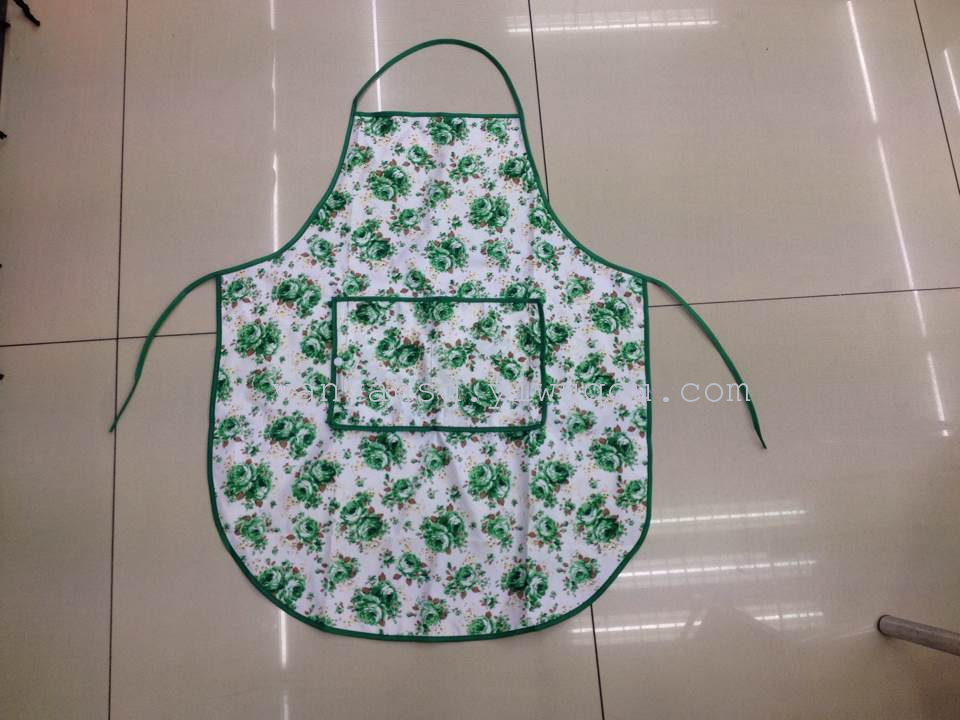 Factory Direct Sales Chef Apron Accessories Hotel Work Apron Restaurant Polyester-Cotton Apron