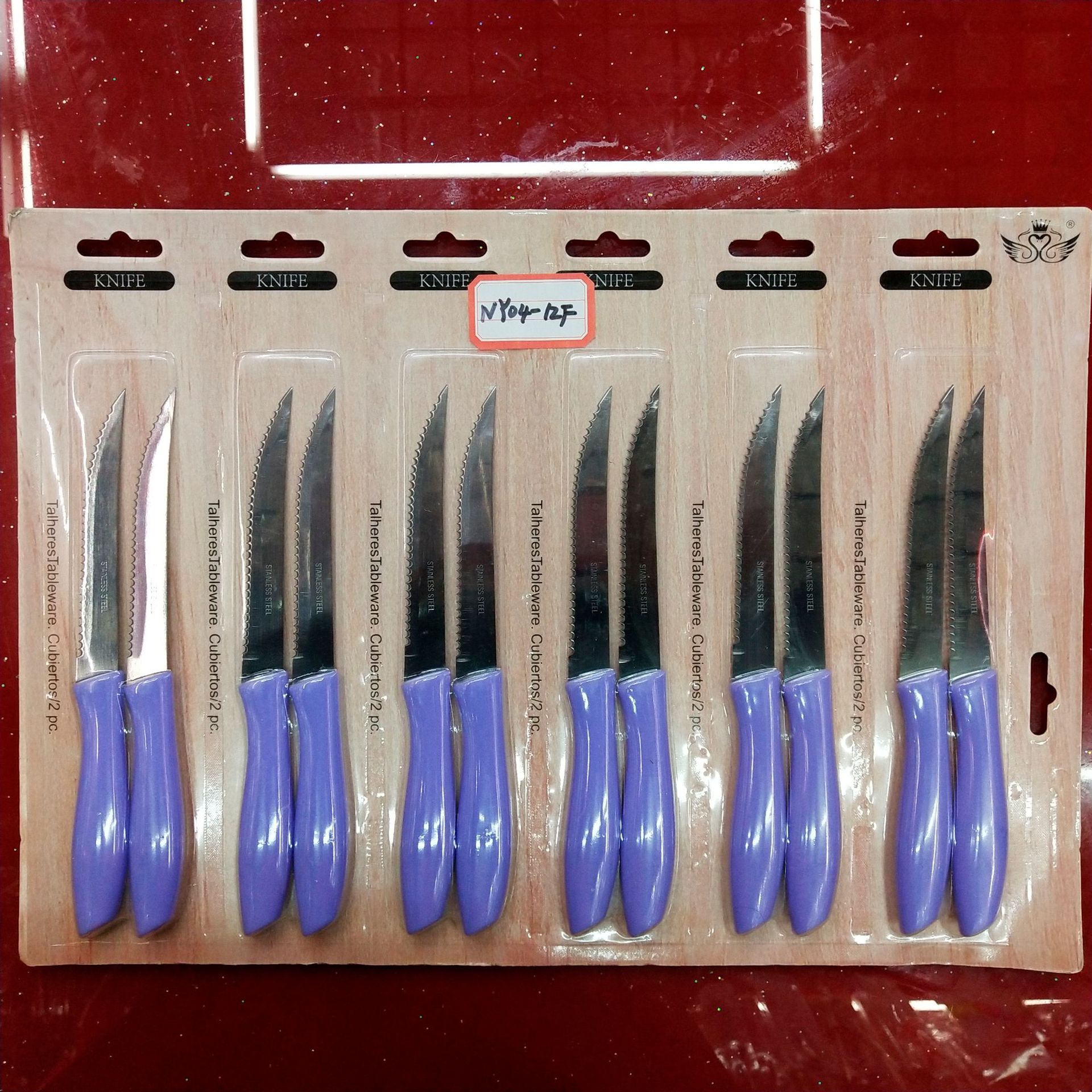Candy Stainless Steel Multi-Functional Peeler Li Kou Fruit Knife Tooth Knife Steak Knife Peeler Scraping Skin Paring Knife Wholesale