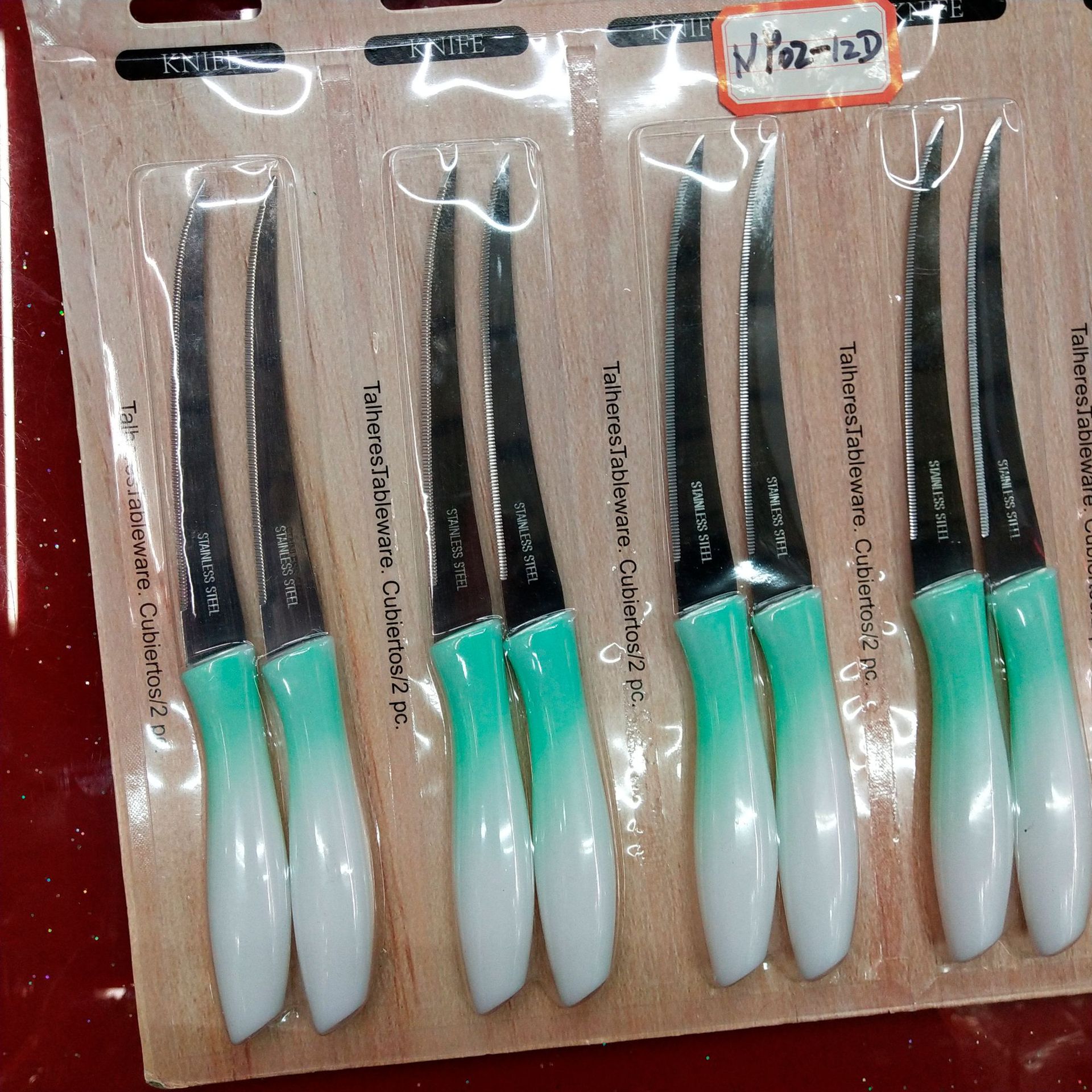 Candy Stainless Steel Multi-Functional Peeler Li Kou Fruit Knife Tooth Knife Steak Knife Peeler Scraping Skin Paring Knife Wholesale
