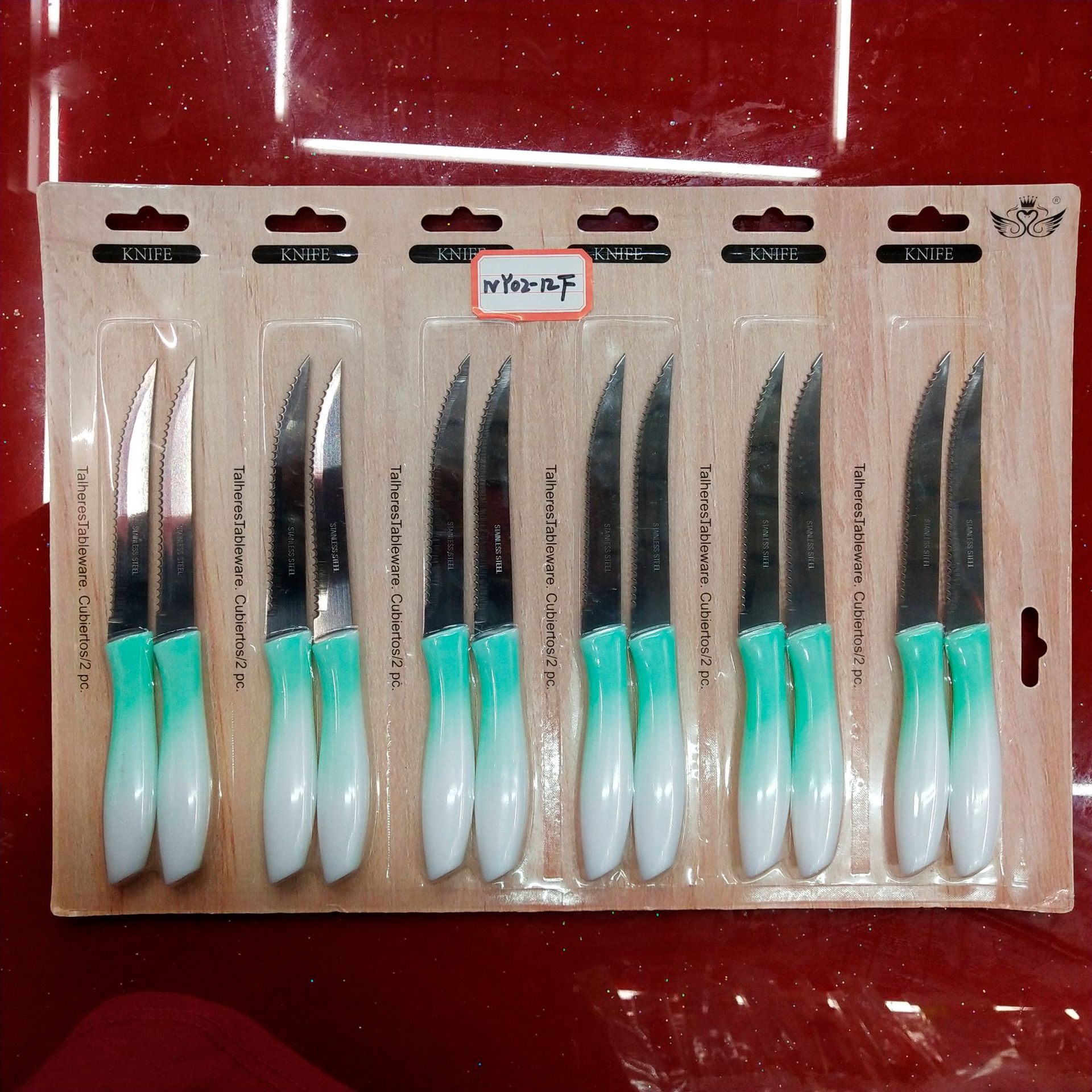 Candy Stainless Steel Multi-Functional Peeler Li Kou Fruit Knife Tooth Knife Steak Knife Peeler Scraping Skin Paring Knife Wholesale