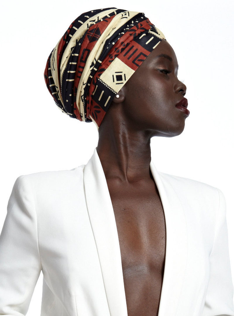 New Elastic Cotton Scarf Long Tail Cap Wrap Head Cap Tam-O'-Shanter African Wrap Head Scarf Hat