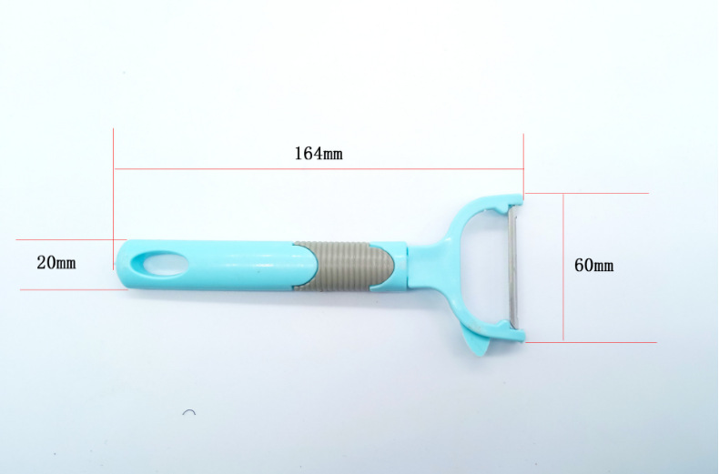 Wholesale Multi-Functional Stainless Steel Paring Knife Peeler Apple Peeler Potato Beam Knife Fruit Peeler Printed Logo