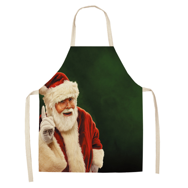 New Fashion Apron Christmas Housework Apron Household Antifouling Christmas Apron Machine Washable Sleeveless Apron Wholesale New Fashion Apron Christmas Housework Apron Household Antifouling Christmas Apron Machine Washable Sleeveless Apron Wholesale