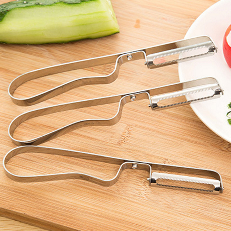 Stainless Steel Peeler Multi-Functional Peeler Paring Knife Fruit Scraping Grater Apple Potato Chipper 8812 Paring Knife