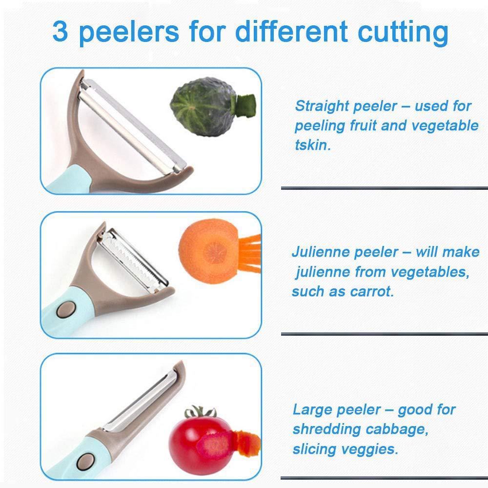 Hot Sale Direct Sale Kitchen Gadgets Three-Piece Planer Set Multifunction Paring Knife Three-in-One Peeler Hot Sale Direct Sale Kitchen Gadgets Three-Piece Planer Set Multifunction Paring Knife Three-in-One Peeler