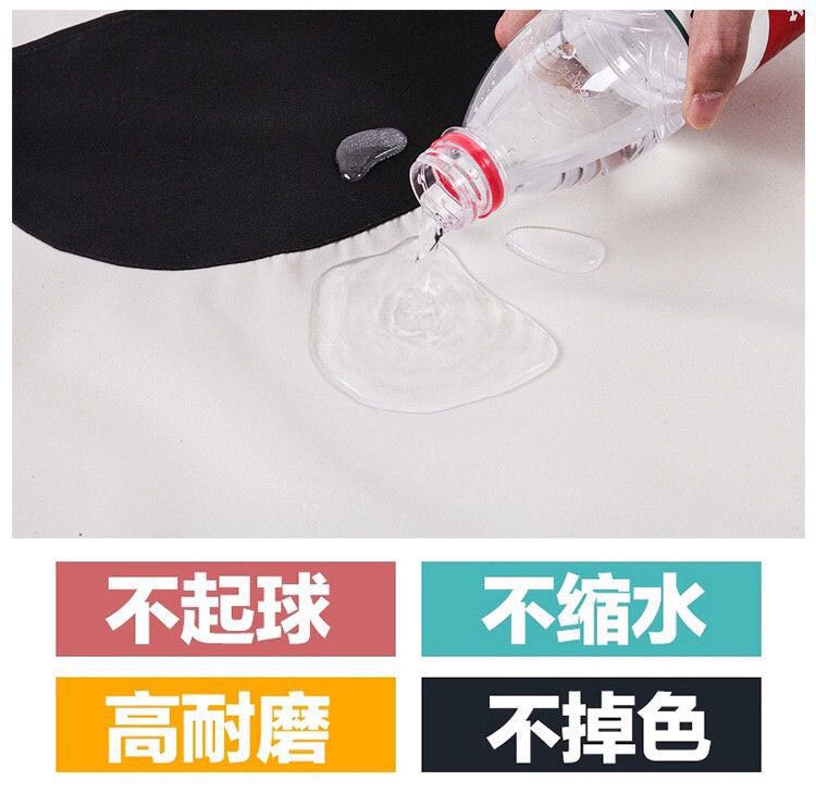 Waterproof Braid Sleeveless Apron Couple Dustproof Oil-Proof Anti-Fouling Kitchen Household Cleaning Work Clothes Solid Color