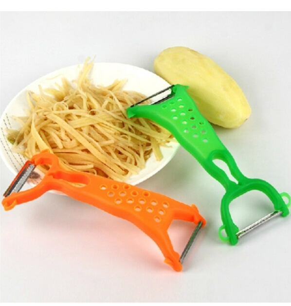 Home Double-Headed Melon and Fruit Paring Knife Fruit Peeler Shredder Household Scratcher Multifunctional Planer Tool