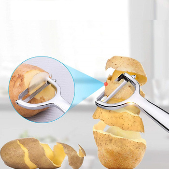Factory in Stock New Homehold Peler Three-in-One Multi-Functional Peeler Beam Knife Peeling Knife Paring Knife