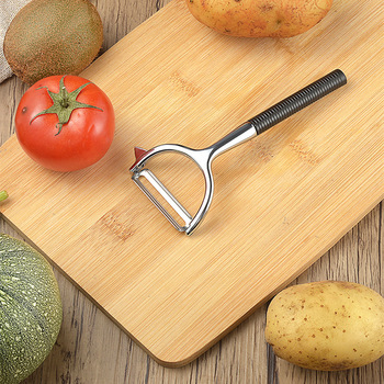 Factory in Stock New Homehold Peler Three-in-One Multi-Functional Peeler Beam Knife Peeling Knife Paring Knife