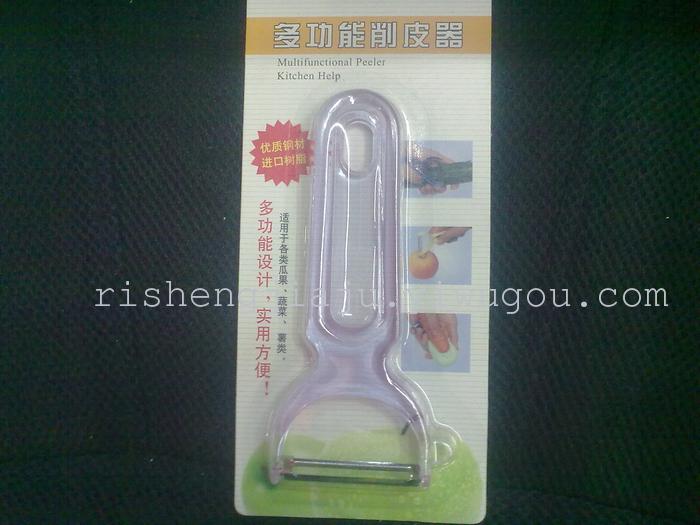 Multi-function Planer fruit peeler to peel the transparent handle to take speed Governor paring knife RS-6198