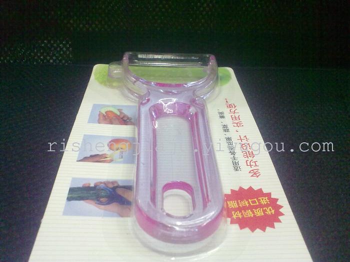Multi-function Planer fruit peeler to peel the transparent handle to take speed Governor paring knife RS-6198