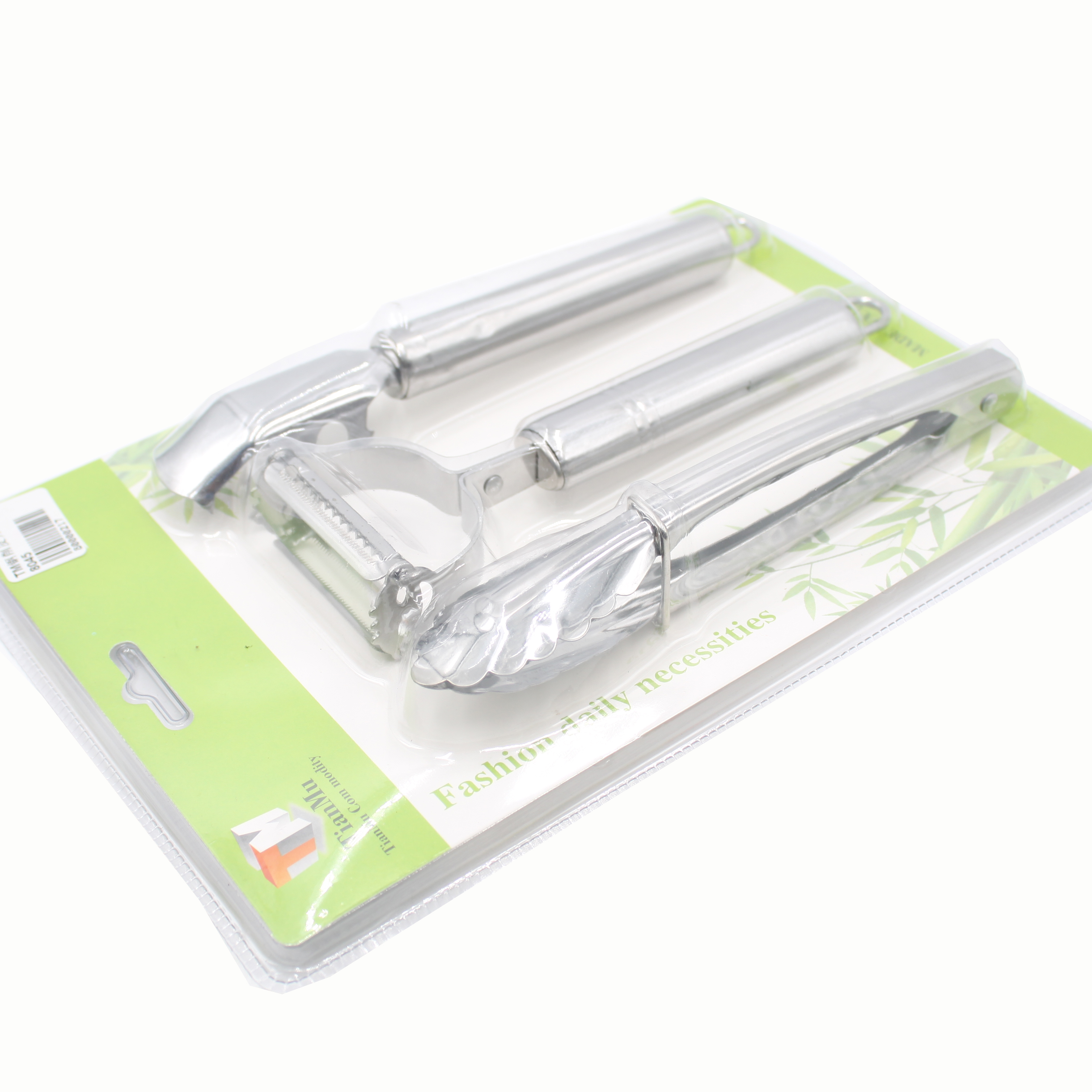 TM steel paring knife food clip 3 sets of kitchen multi-purpose paring knife 7 inch food clip manufacturers direct sales