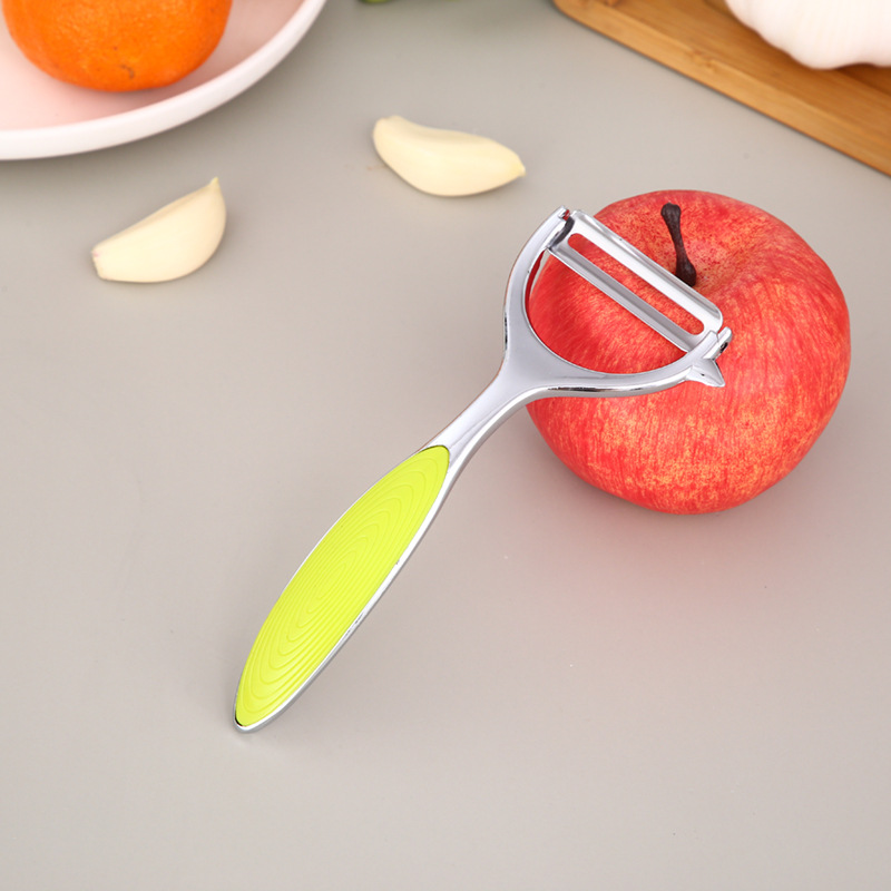 Zinc Alloy Vegetable Fruit Peeler High-Grade Zinc Alloy Fruit Planer Multifunctional Paring Knife Wholesale Customization