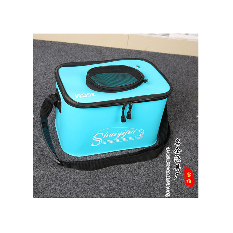 Car Collapsible Bucket Portable Outdoor Fishing Tool Car Washing Tools Sundries Container Oxford Cloth Storage Bucket