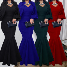 2020 Cross-Border New Arrival EBay European and American Independent Station Bright Edge Fashion Jumpsuit One Shoulder African Large Size Women's Trousers