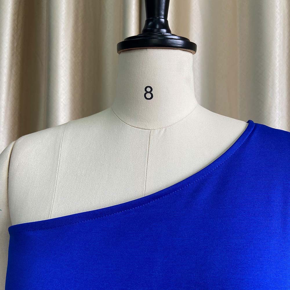 2020 Cross-Border New Arrival EBay European and American Independent Station Bright Edge Fashion Jumpsuit One Shoulder African Large Size Women's Trousers