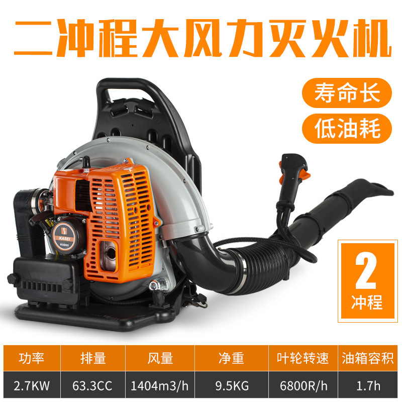 Backpack Wind Fire Extinguisher Road Snow Blowing Dust Cleaner Garden Engineering Four Stroke Forest Road Blower