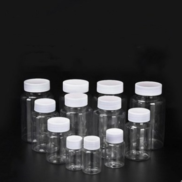 Factory Wholesale 30ml Transparent Plastic Bottle Packing Liquid Bottle Sealed with Lid Sample Bottle Disposable Fire Extinguisher Bottles