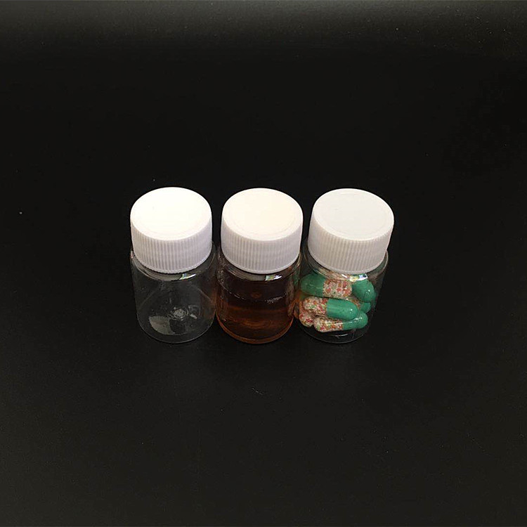 Factory Wholesale 30ml Transparent Plastic Bottle Packing Liquid Bottle Sealed with Lid Sample Bottle Disposable Fire Extinguisher Bottles