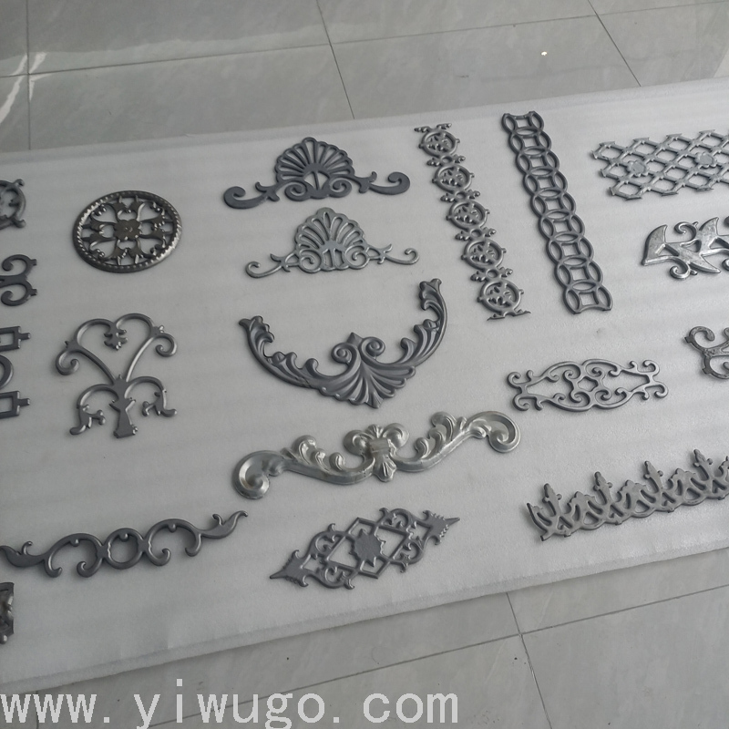 Spot Supply Iron Forging Accessories Stair Ornaments Iron Door Accessories Weldable African Best-Selling