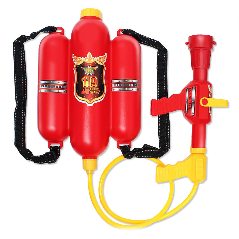 Children's Fireman Sam Toy Fire Backpack Water Gun Pull-out Water Spray Water Simulation Fire Extinguisher Toy Children's Fireman Sam Toy Fire Backpack Water Gun Pull-out Water Spray Water Simulation Fire Extinguisher Toy