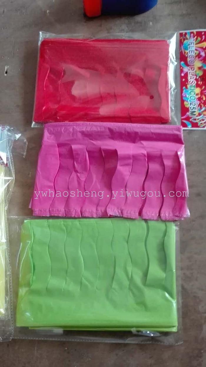 Asian, African and European plastic triangle bunting party bunting