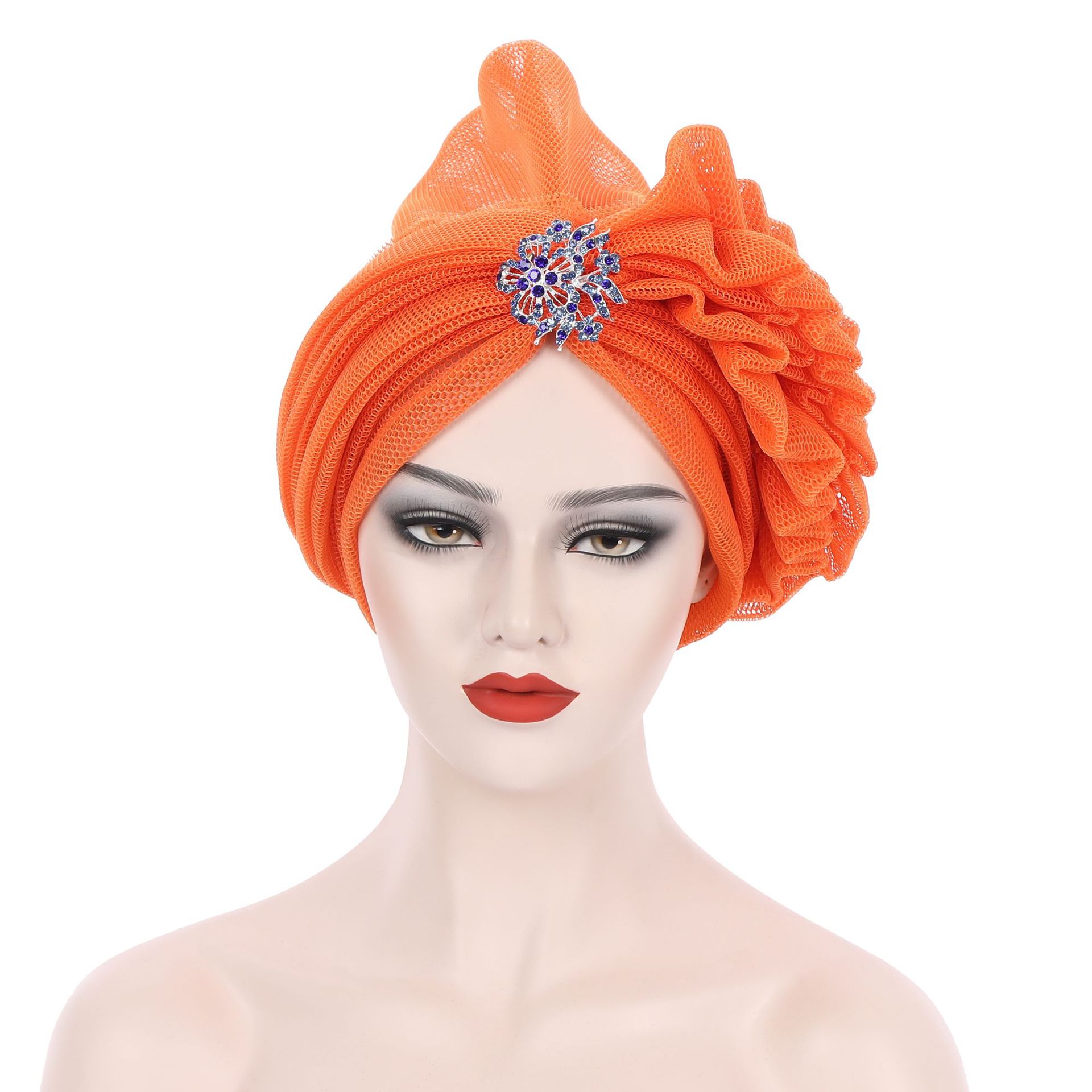 AliExpress Amazon Europe and America Cross Border New Laminated Fashion Accessories African Hat Multi-Color Factory in Stock Second Delivery AliExpress Amazon Europe and America Cross Border New Laminated Fashion Accessories African Hat Multi-Color Factory in Stock Second Delivery