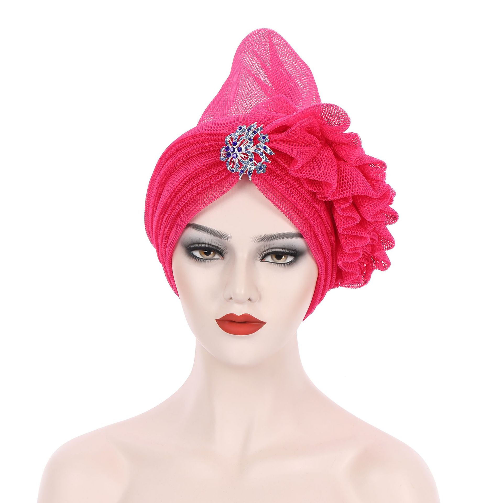 AliExpress Amazon Europe and America Cross Border New Laminated Fashion Accessories African Hat Multi-Color Factory in Stock Second Delivery AliExpress Amazon Europe and America Cross Border New Laminated Fashion Accessories African Hat Multi-Color Factory in Stock Second Delivery