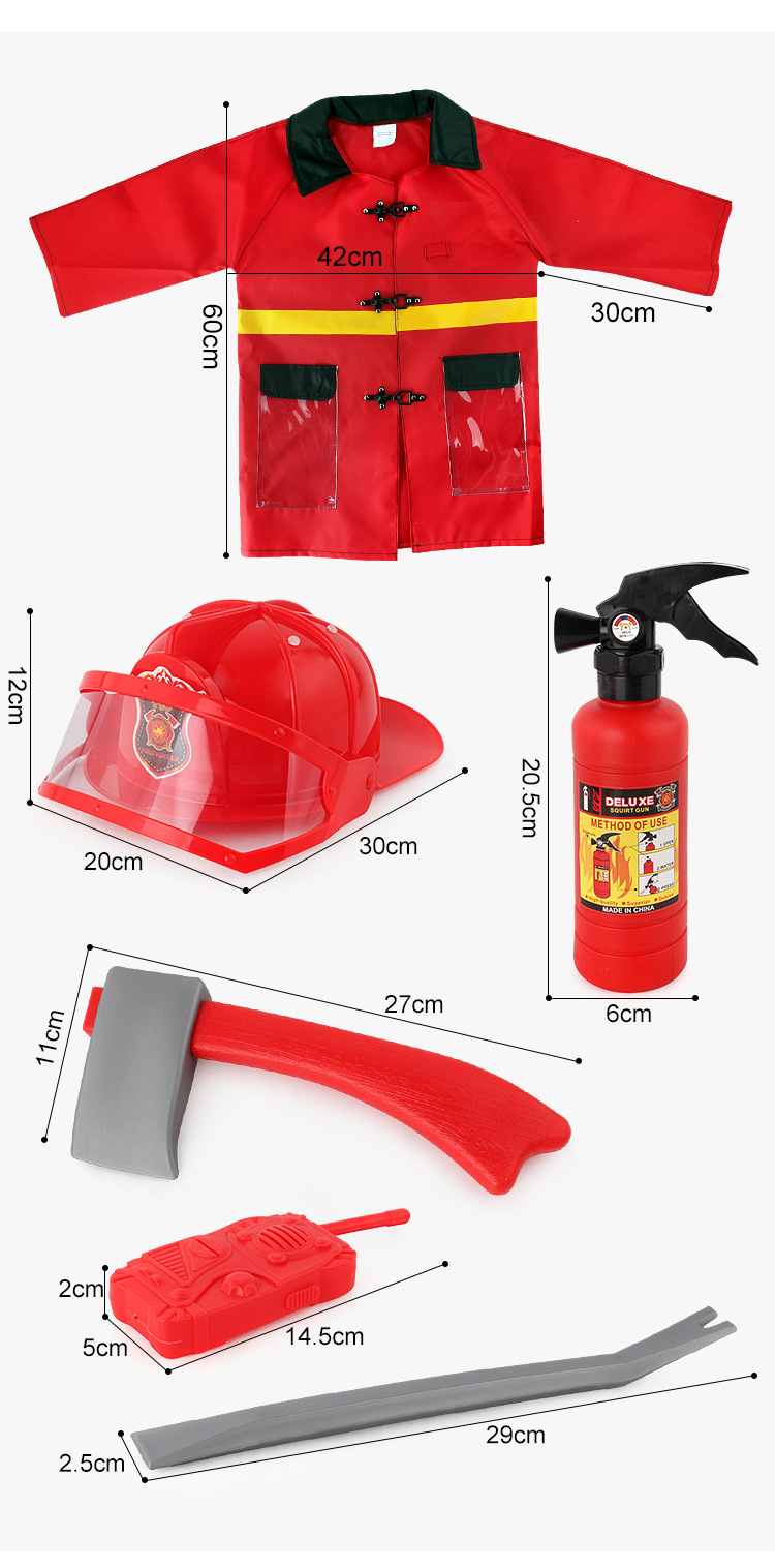 Backpack-type water gun summer children cartoon pull type fire extinguisher water gun plastic sandstand water toys