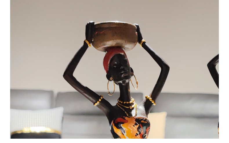 Creative African Ethnic Style Candlestick Decoration Home Living Room Retro Candlestick Decoration Resin Crafts Wholesale Creative African Ethnic Style Candlestick Decoration Home Living Room Retro Candlestick Decoration Resin Crafts Wholesale