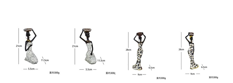 Creative African Ethnic Style Candlestick Decoration Home Living Room Retro Candlestick Decoration Resin Crafts Wholesale Creative African Ethnic Style Candlestick Decoration Home Living Room Retro Candlestick Decoration Resin Crafts Wholesale