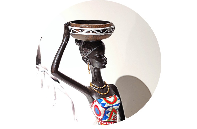 Creative African Ethnic Style Candlestick Decoration Home Living Room Retro Candlestick Decoration Resin Crafts Wholesale Creative African Ethnic Style Candlestick Decoration Home Living Room Retro Candlestick Decoration Resin Crafts Wholesale